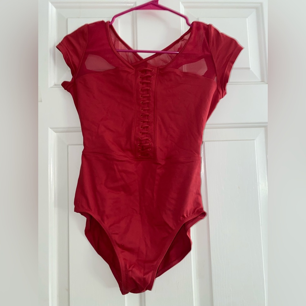 BLOCH ballet leotard only worn a few times. Is a large but fits like a medium!